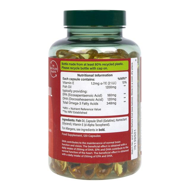 Holland & Barrett Omega 3 Fish Oil 1200mg thumbnail 2