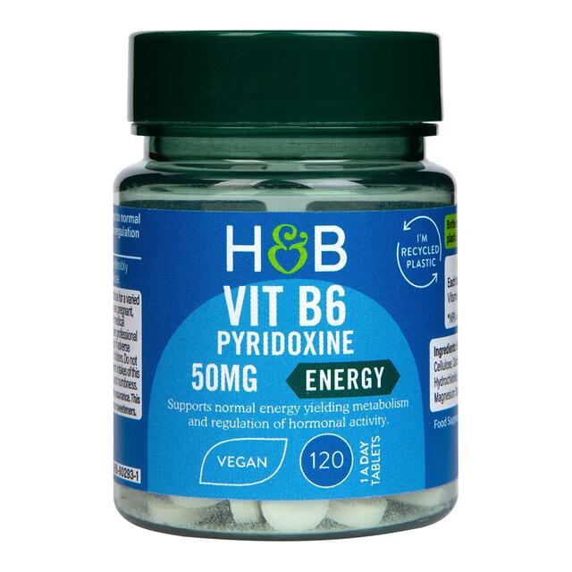Holland & Barrett Vitamin B6 + Pyridoxine 50mg