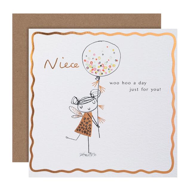 M&S Niece Fairy Birthday Card