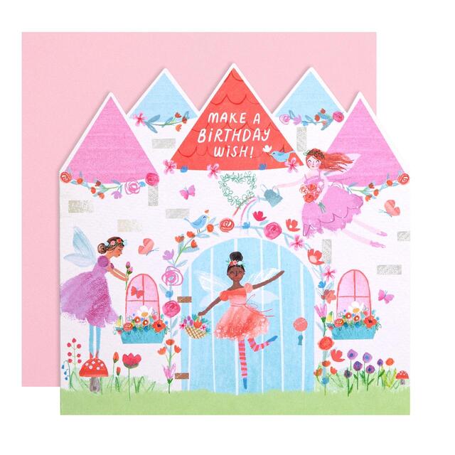 M&S Fairy Birthday Card