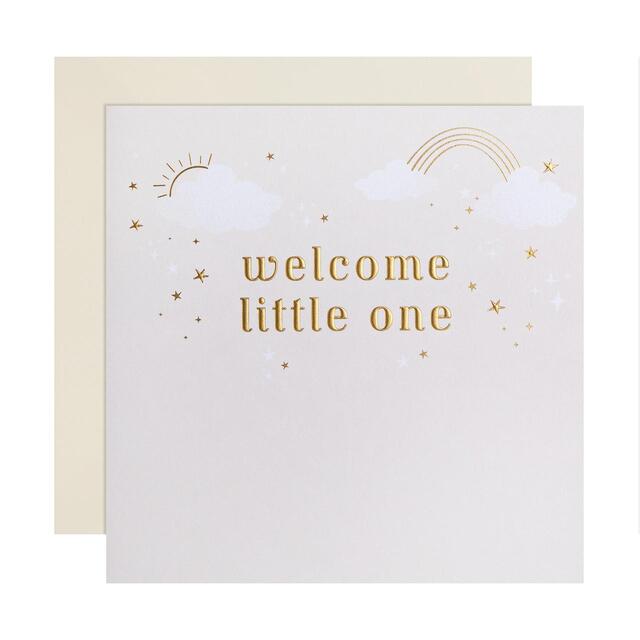 M&S Welcome Little One Card