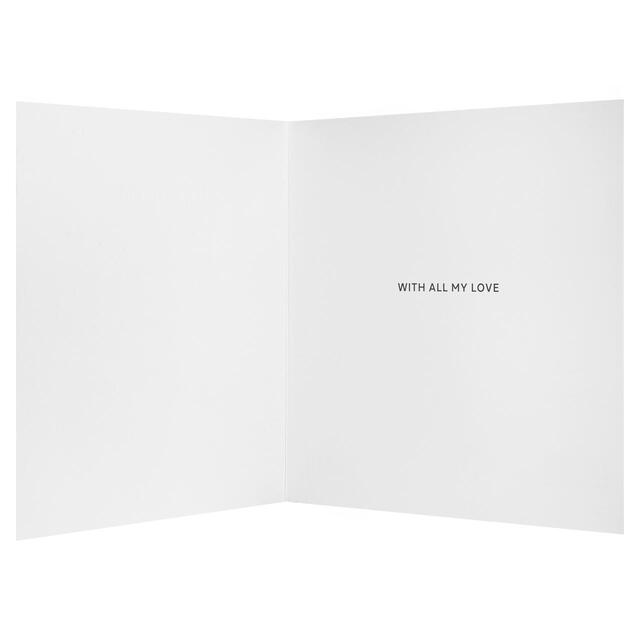 M&S Gold Hearts Husband Anniversary Card thumbnail 2