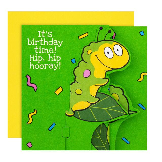 M&S Colin The Caterpillar Birthday Card