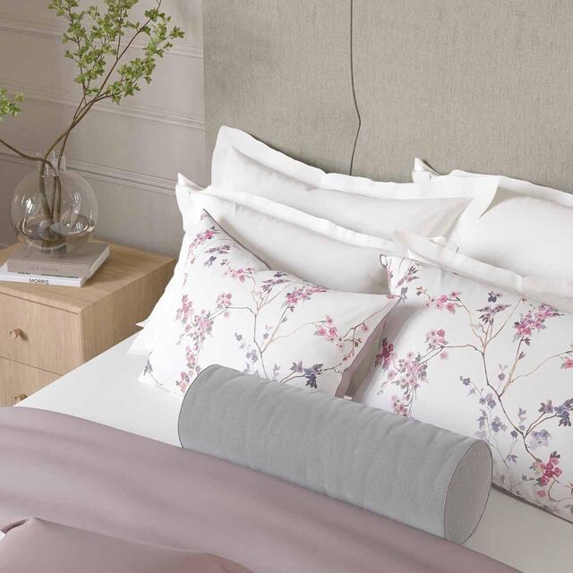 M&S Sateen Cherry Blossom Bedding Set, Single (3 ft), Pink Mix thumbnail 3