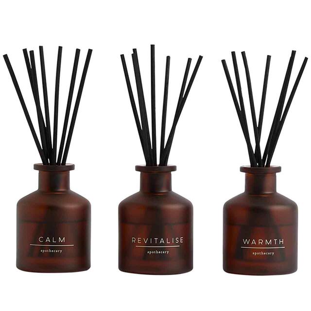 M&S Set of 3 Mini Diffuser Set, Amber thumbnail 2