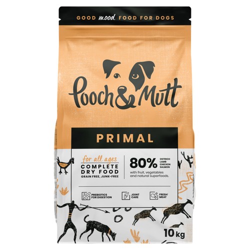 Pooch & Mutt Primal Lamb & Ostrich High Meat Dry Food