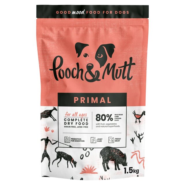 Pooch & Mutt Primal Wild Boar Meat Dry Food