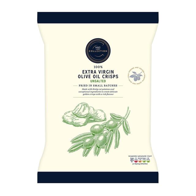M&S Collection Extra Virgin Olive Oil Crisps thumbnail 2