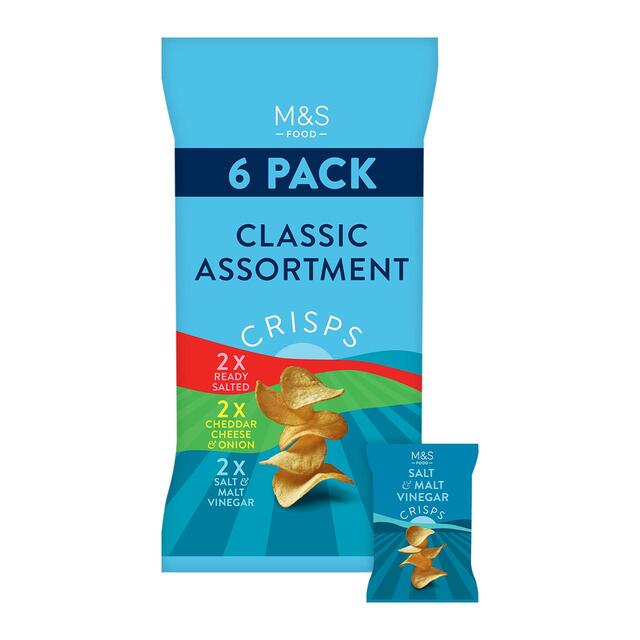 M&S Classic Crisp Assortment Multipack