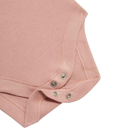 M&S Pure Cotton Bodysuits, 9-12 Months, Pink thumbnail 3