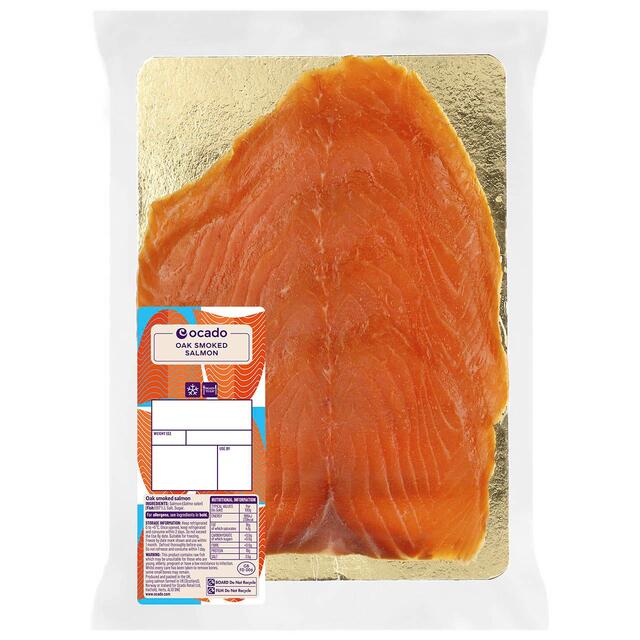 Ocado Oak Smoked Salmon thumbnail 2