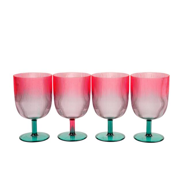 Summerhouse Ombre Picnic Wine Tumblers