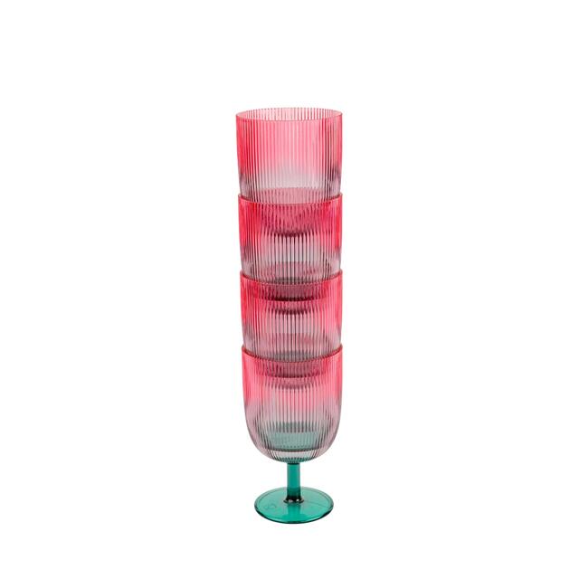 Summerhouse Ombre Picnic Wine Tumblers thumbnail 2