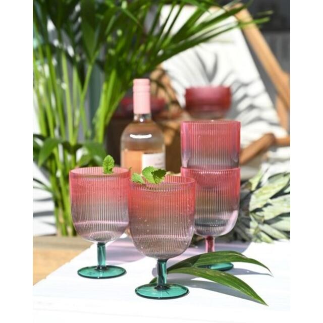 Summerhouse Ombre Picnic Wine Tumblers thumbnail 3
