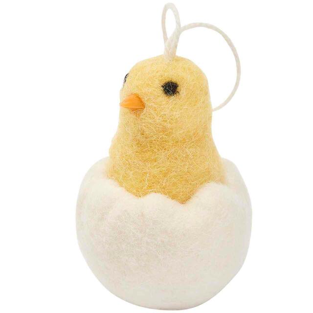 M&S Felt Chick Easter Decoration