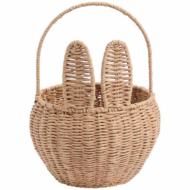 M&S Raffia Bunny Easter Basket