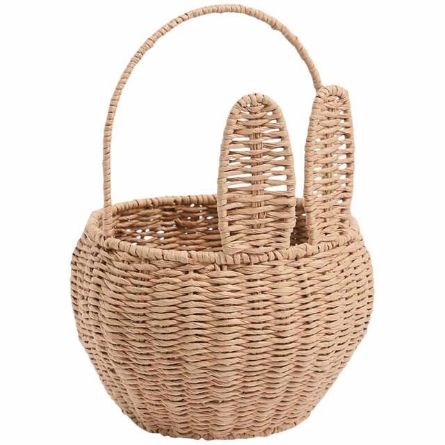 M&S Raffia Bunny Easter Basket thumbnail 3