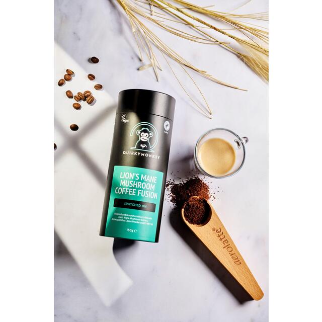 QuirkyMonkey Lion's Mane Mushroom Coffee Fusion (Switched On) thumbnail 6