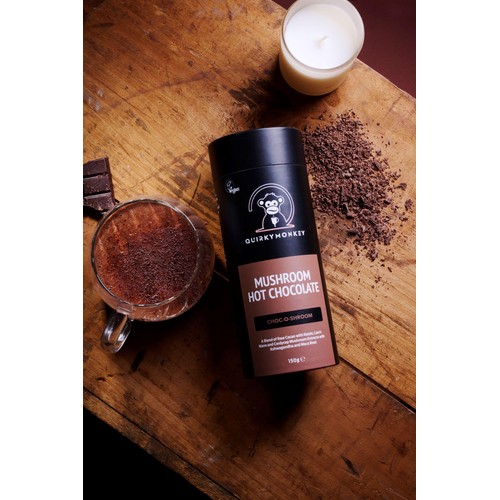 QuirkyMonkey Mushroom Instant Hot Chocolate (No Added Sugar) thumbnail 5