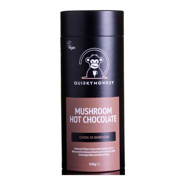 QuirkyMonkey Mushroom Instant Hot Chocolate (No Added Sugar)