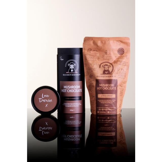 QuirkyMonkey Mushroom Instant Hot Chocolate (No Added Sugar) thumbnail 3