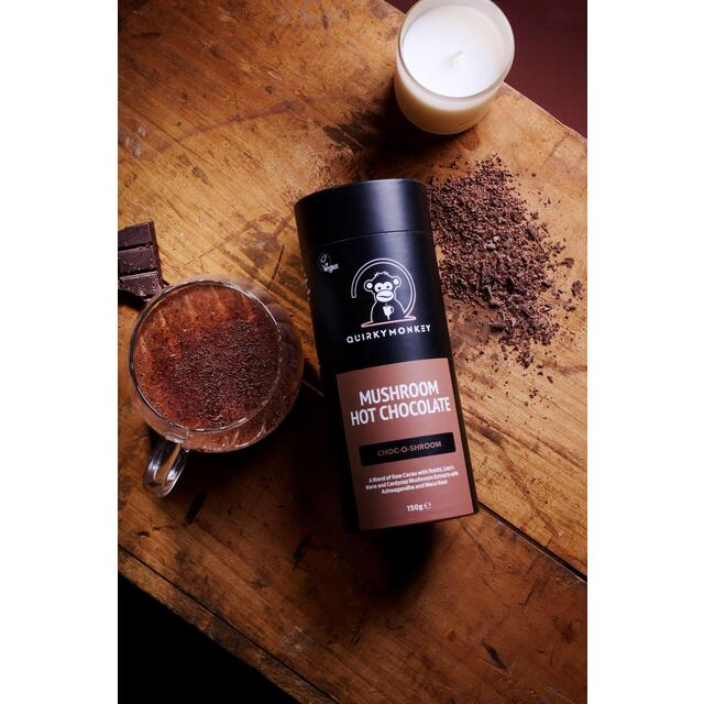 QuirkyMonkey Mushroom Instant Hot Chocolate (No Added Sugar) thumbnail 5