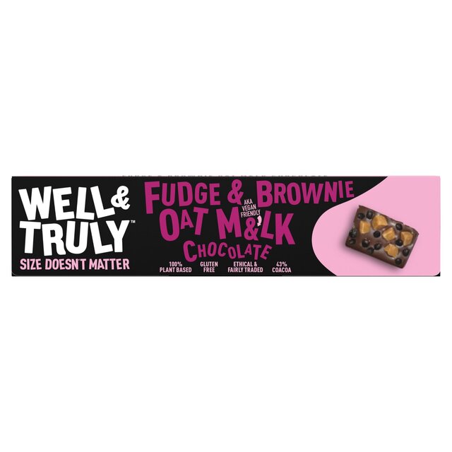 Well&Truly Fudge & Brownie Oat M&lk Chocolate