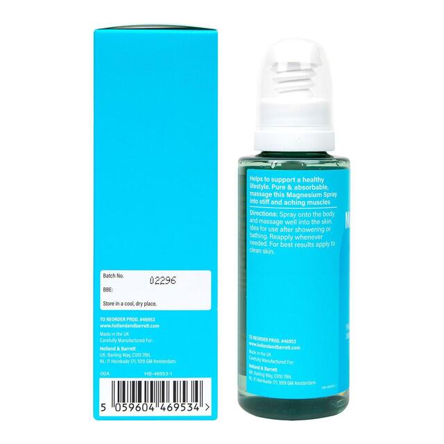 Holland & Barrett Magnesium Oil Spray 310mg thumbnail 2