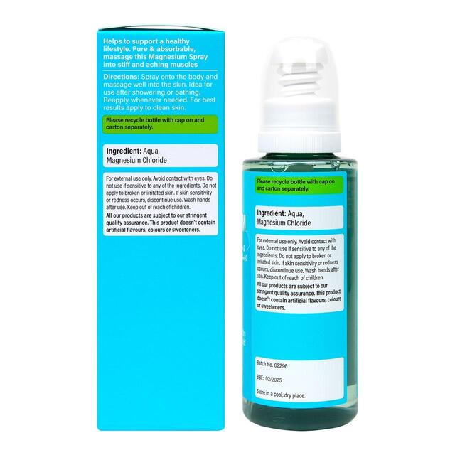 Holland & Barrett Magnesium Oil Spray 310mg thumbnail 3