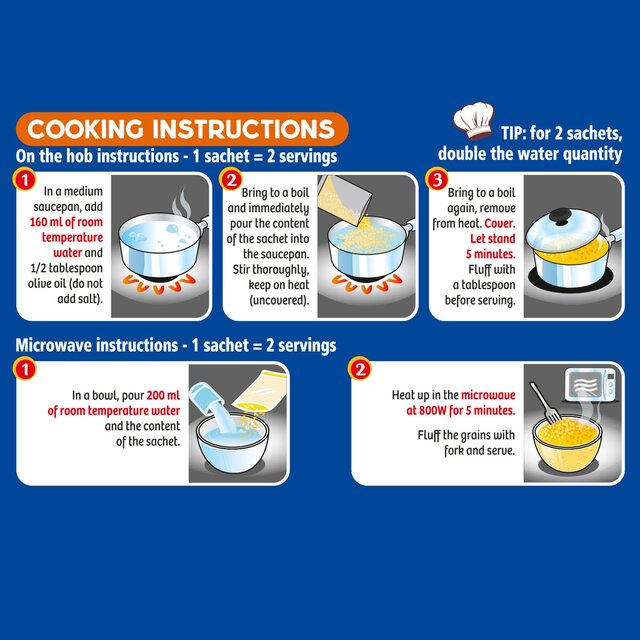 Tipiak Mediterranean Cous Cous, Rye, Barley & Spelt with Tomato & Herbs thumbnail 4