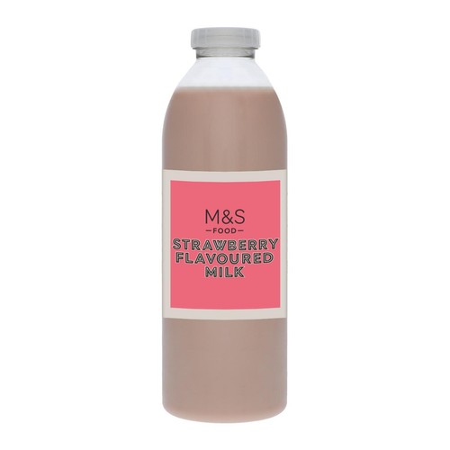 M&S Strawberry Flavoured Milk