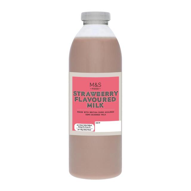 M&S Strawberry Flavoured Milk thumbnail 2