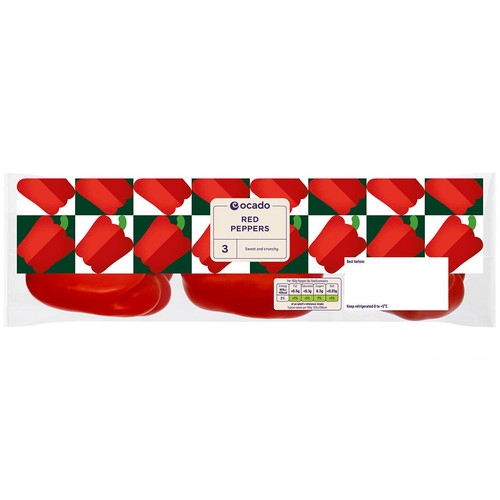 Ocado Red Peppers thumbnail 2