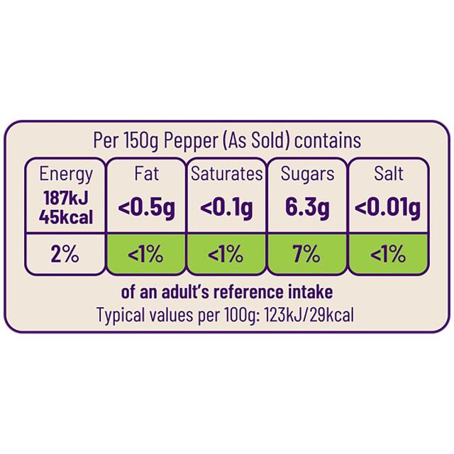 Ocado Red Peppers thumbnail 3