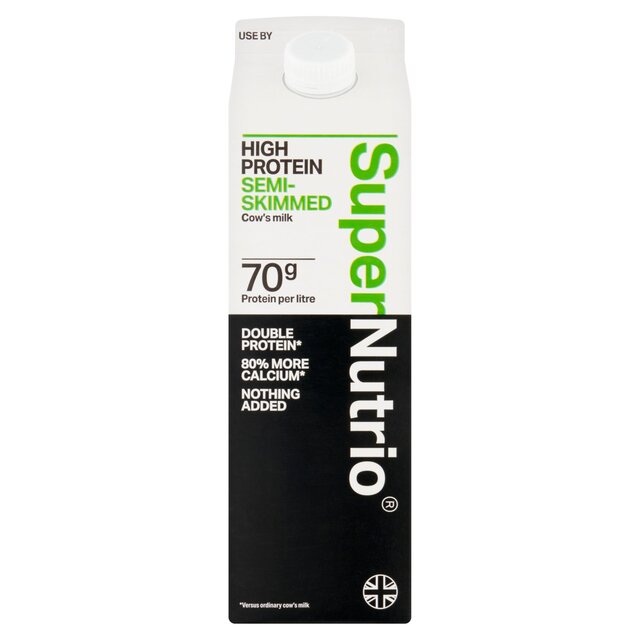SuperNutrio High Protein Fresh Semi Skimmed Milk