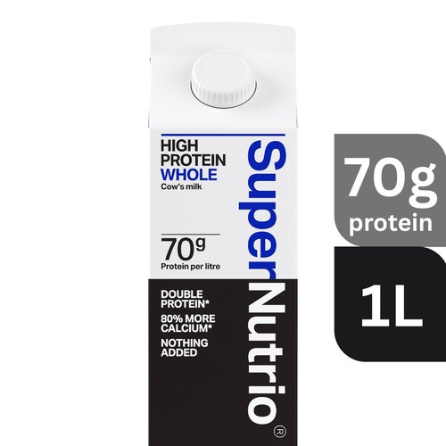 SuperNutrio High Protein Whole Cow's Milk