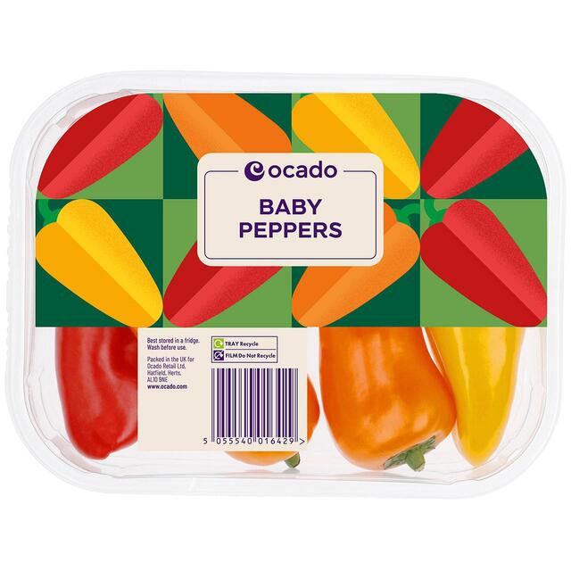 Ocado Baby Peppers thumbnail 2