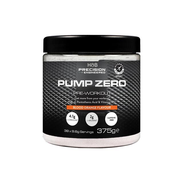 Pump Zero Pre Workout Blood Orange