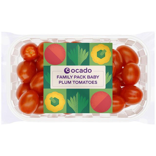 Ocado Family Pack Baby Plum Tomatoes