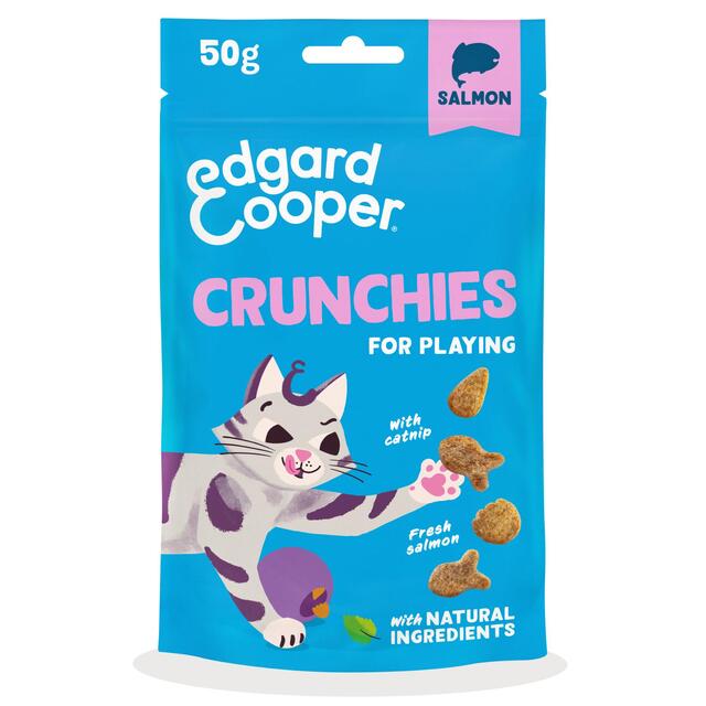 Edgard & Cooper Natural Cat Treat Crunchies with Salmon