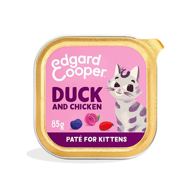 Edgard & Cooper Cat Pate Kitten Duck and Chicken
