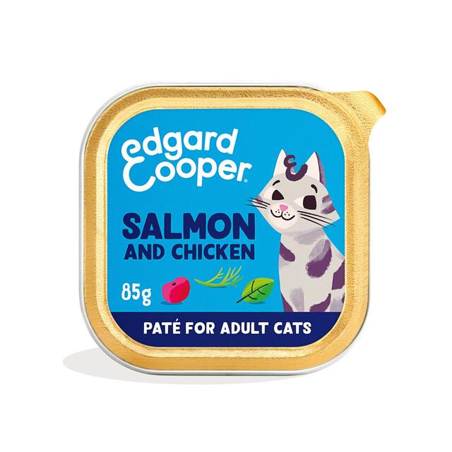 Edgard & Cooper Cat Pate Adult Salmon and Chicken