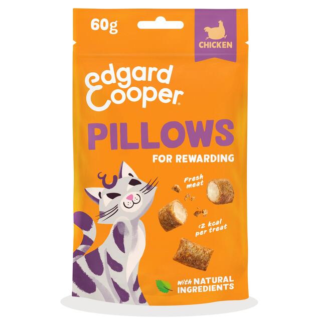 Edgard & Cooper Natural Cat Treat Pillows with Chicken