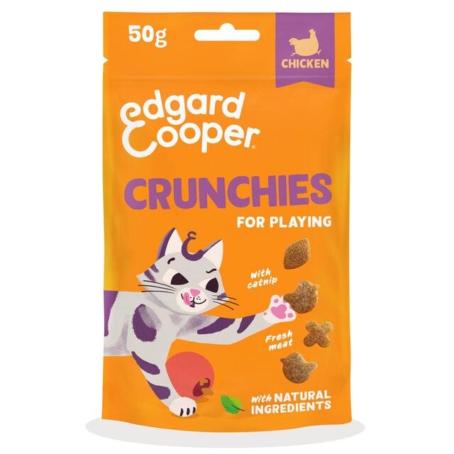 Edgard & Cooper Natural Cat Treat Crunchies with Chicken