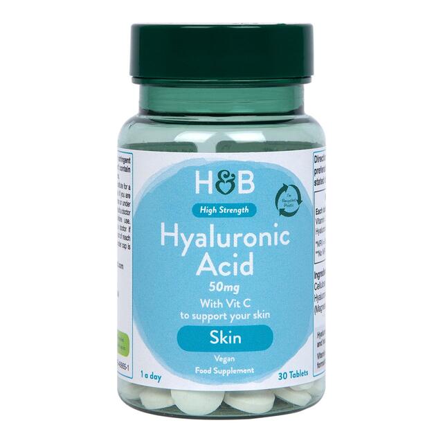 Holland & Barrett High Strength Hyaluronic Acid 50mg