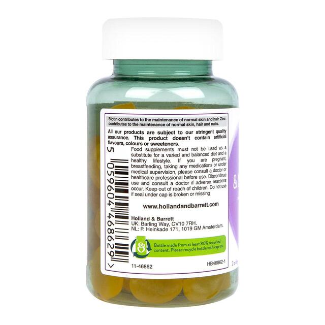 Holland & Barrett Skin Hair And Nails Vegan - Pineapple Flavour thumbnail 3