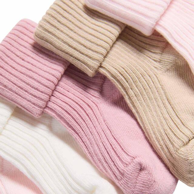 M&S Cotton Rich Baby Socks, 5 Pack, 0 Months-3 Years, Multi thumbnail 2