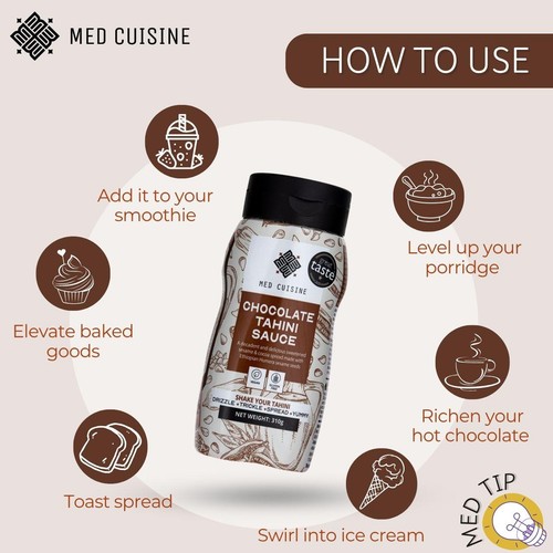 Med Cuisine Chocolate Tahini thumbnail 2