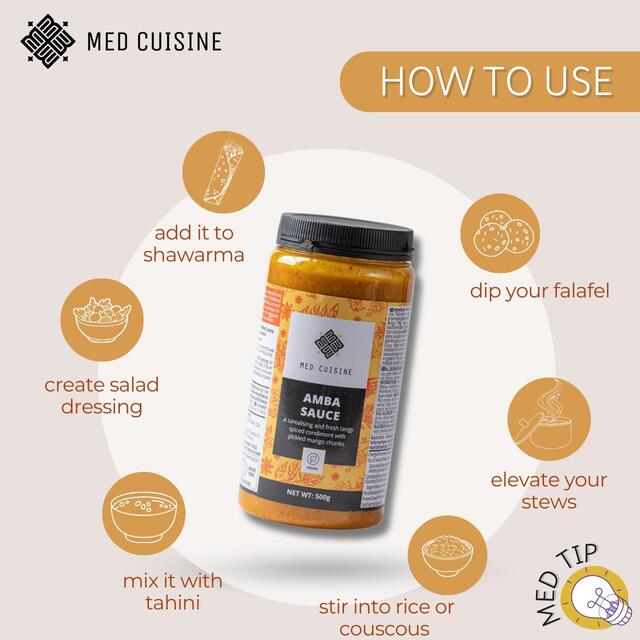 Med Cuisine Amba Sauce thumbnail 2
