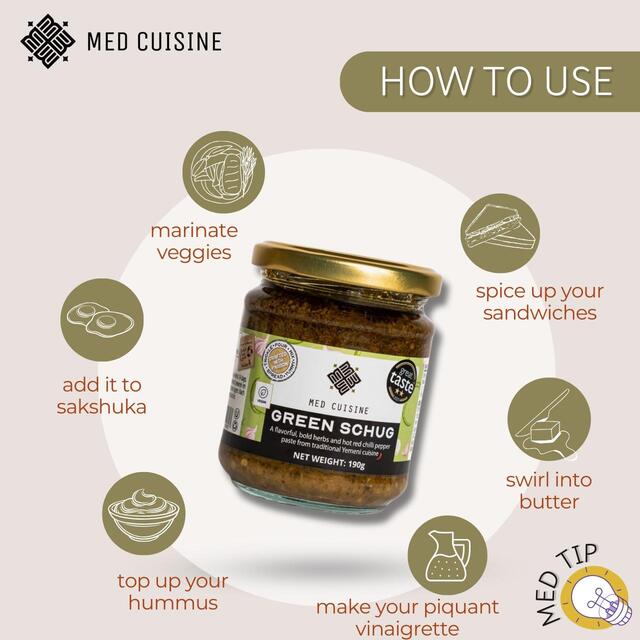 Med Cuisine Green Schug thumbnail 2